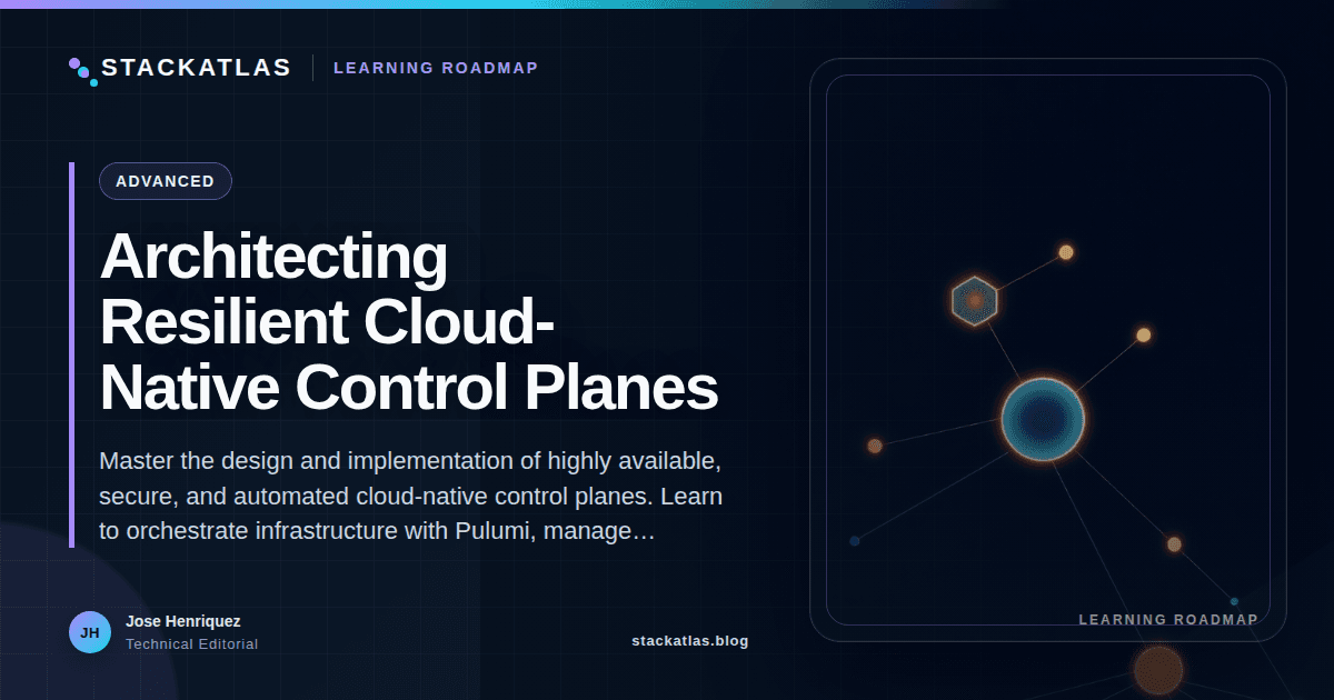 Architecting Resilient Cloud-Native Control Planes